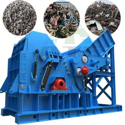 Fractionneur de déchets métalliques d'acier pour le broyage et le recyclage des déchets