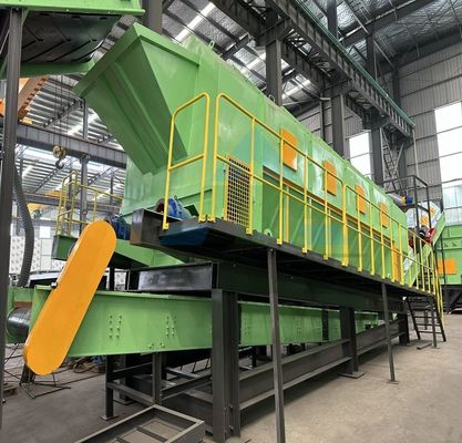 Usine de tri des déchets ménagers Machine de filtrage des déchets pour séparateur de déchets urbains