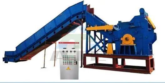 55 kW de puissance déchiqueteur hydraulique pour la ferraille d'aluminium Haute capacité et efficacité