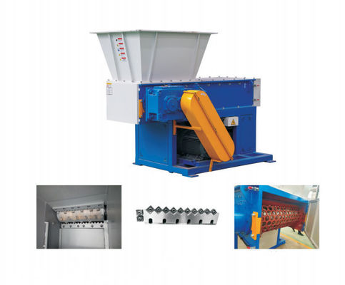 Max.Capacité de production kg/h 17000 Déchiqueteuse à axe unique en plastique pour déchiqueter les os