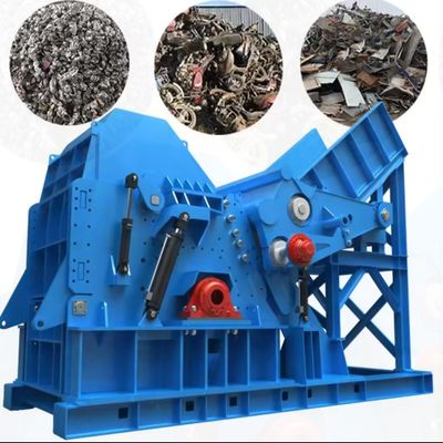 Machine de concassage des métaux pour le recyclage des déchets métalliques en acier inoxydable