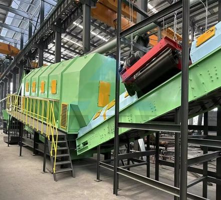 Séparation des déchets ménagers urbains Recyclage écran à tambour pour tri multicouche des déchets