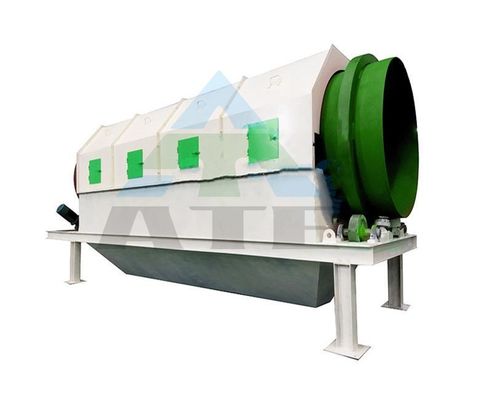 Séparation des déchets ménagers urbains Recyclage écran à tambour pour tri multicouche des déchets
