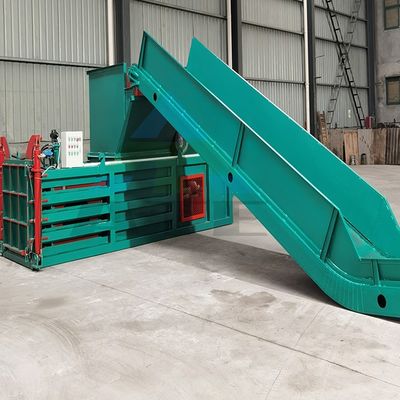 Type d'emballage automatique par courroie Compacteur de carton horizontal pour les emballages de compression