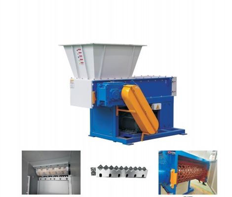 Machine à déchiqueter des matières plastiques pour le recyclage des tuyaux ABS PE PP et des déchets de mousse de polyuréthane