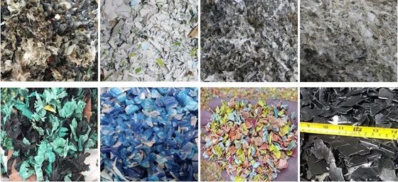 Machine de déchiquetage de morceaux de tuyaux pour les déchets plastiques