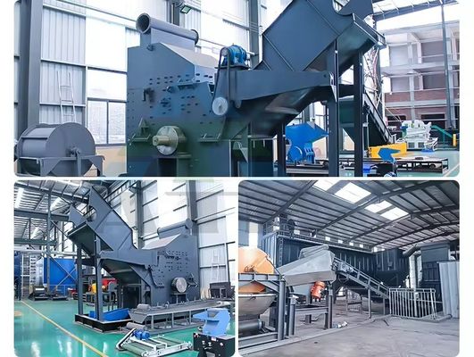 Facilité d'utilisation Recyclage des déchets Broyeur à marteaux Broyeur pour les déchets d'acier Fer Aluminium