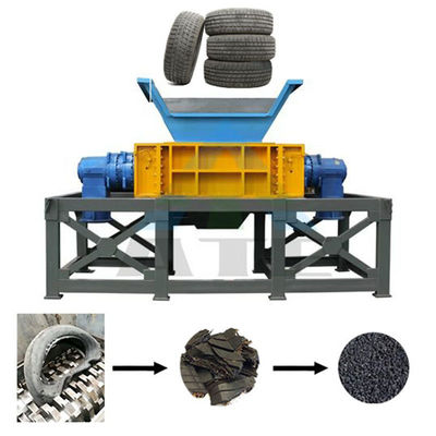 1400 OTR à double arbre machine à déchiqueter les déchets industriels pour usine de fabrication