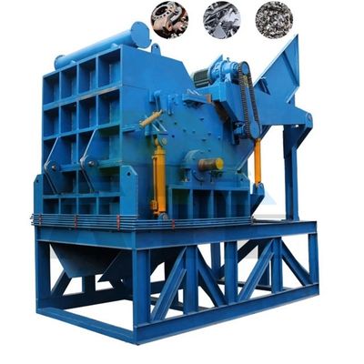 Facile d'utilisation Concasseur de boîtes de ferraille industriel personnalisé Twin Shaft Shredder Puissance kW 55