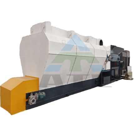 Machines de séparation par débit d'air pour la séparation des déchets solides en 50 t/jour Système de séparation des déchets