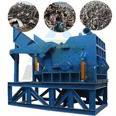 55kW Scrap Metal Hammer Mill Steel Crusher Machine de concassage des métaux pour le recyclage
