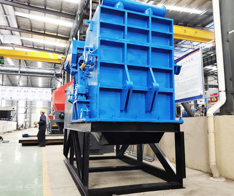 Machine de concassage de métaux de petite taille de 1 à 2 tonnes par heure pour les canettes d'aluminium et le déchiquetage du fer