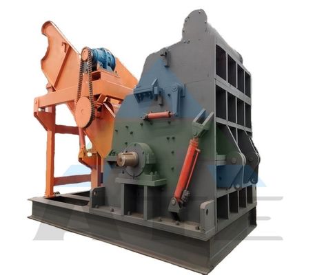 Fraiseur de métaux à double arbre pour le déchiquetage des coques de voitures dans le déchiquetage des déchets métalliques