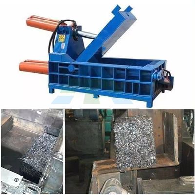 Machines à emballer les déchets de métaux, d'acier, de cuivre et de ferraille de 30 kW pour le recyclage et la fusion