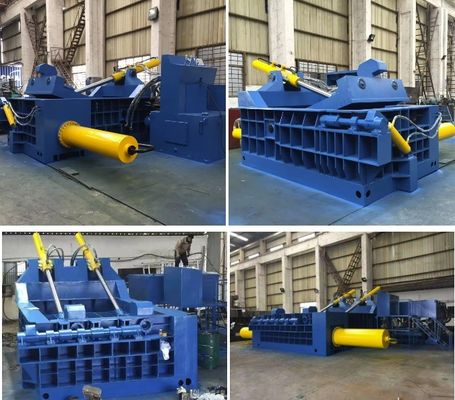 Machines à emballer les déchets de métaux, d'acier, de cuivre et de ferraille de 30 kW pour le recyclage et la fusion