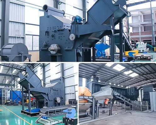 Crusher à déchets de métaux à haute productivité pour la machine de concassage des déchets de fer en aluminium, cuivre et acier