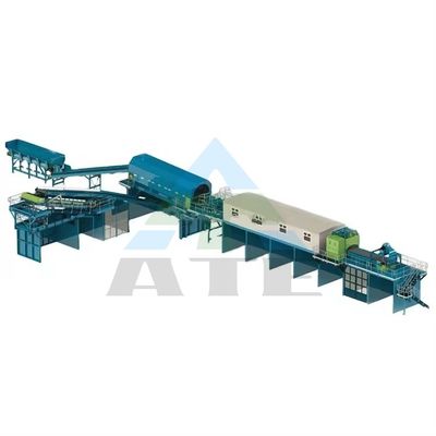 Recyclage des déchets Machine de filtrage à écran à tambour avec fonctionnement et entretien faciles sur le terrain