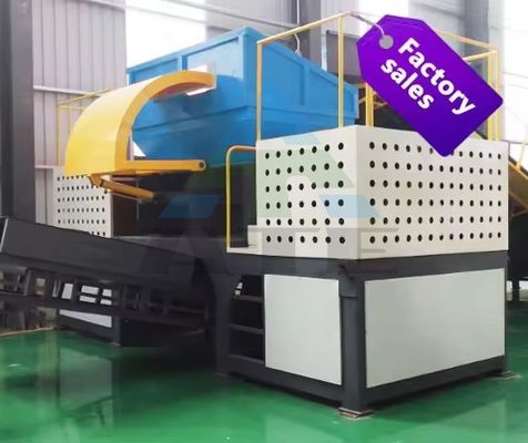 Machines de traitement des déchets industriels de bois, de métaux, de plastique et de déchets