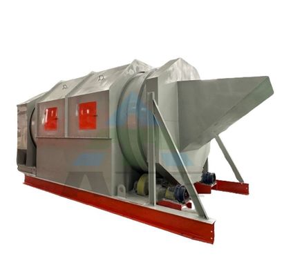 Tambour à écran pour le recyclage des déchets solides et collecteur de déchets à tension personnalisable 380V