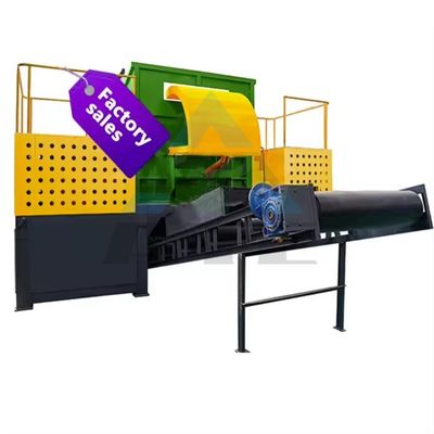 Déchiqueteur de métaux, déchets, broyeur à marteaux, presse à briquettes, boîte de déchiqueteur de 4180x2100x2400 mm
