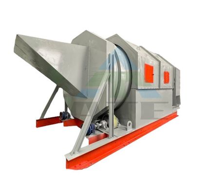 Machine de tri des déchets solides machine de minage à écran de déchets sans arbre à tension 380V