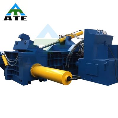 Système hydraulique de ballage automatique de briquetage de copeaux métalliques pour broche de fer horizontale de type