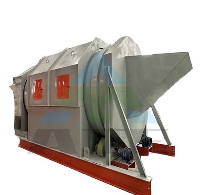 Machine de tamisage à tambour à rouleaux pour déchets ménagers de papier plastique de verre métaux et tissus