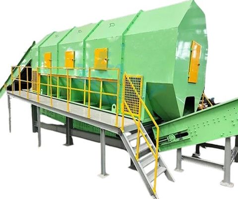 Système de sélection et d'incinération des déchets ménagers pour le recyclage des déchets solides ≥ 20 T/H