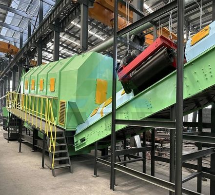 Système de sélection et d'incinération des déchets ménagers pour le recyclage des déchets solides ≥ 20 T/H