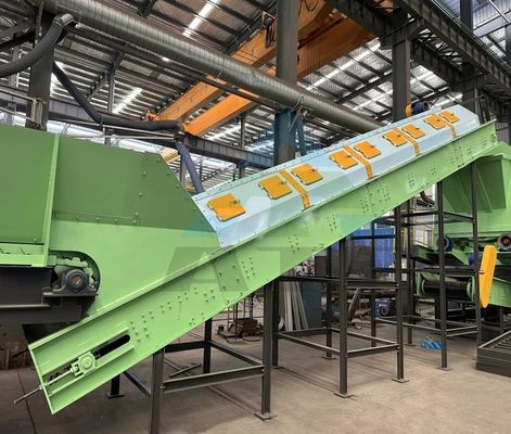 Système de sélection et d'incinération des déchets ménagers pour le recyclage des déchets solides ≥ 20 T/H