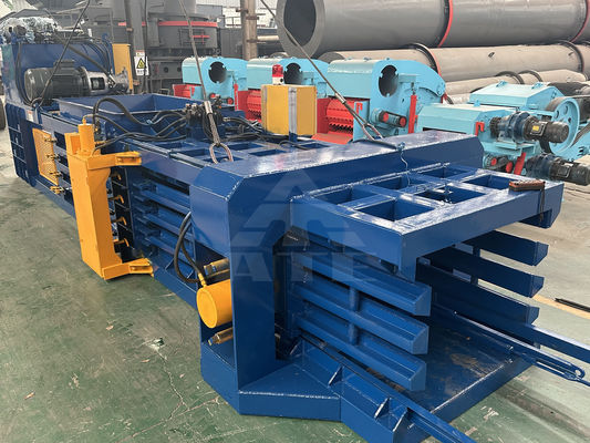 Ballonneuse horizontale à action hydraulique pour cartons et bouteilles en papier plastique