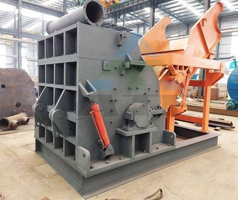 50kW de puissance machine de concassage automatique de déchets métalliques pour les déchets d'acier de bicyclette