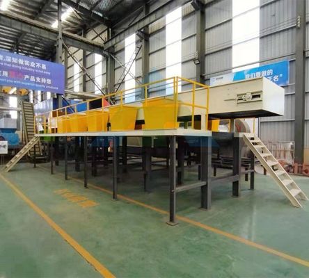 Plateforme de tri des déchets de 2000 kg de capacité de poids pour une usine de recyclage des déchets solides municipaux