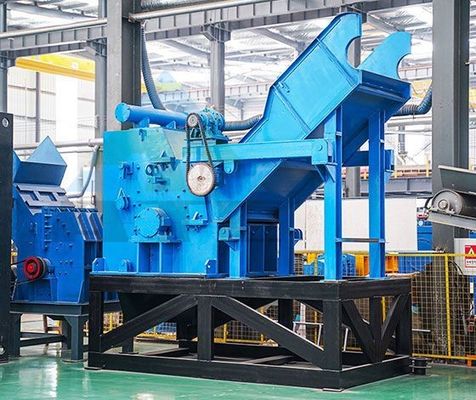 Équipement de recyclage des déchets métalliques en acier inoxydable