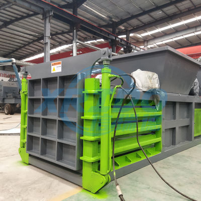 Récupération des déchets Baler Pressure horizontale pour emballage de sacs en plastique et en papier