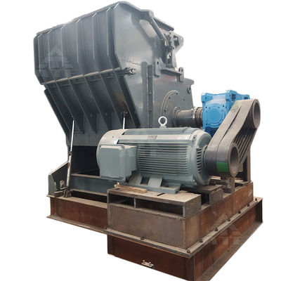 Machine de concassage de déchets d'entretien de terrain pour le recyclage du plastique d'aluminium fin