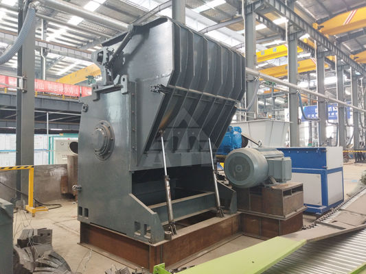 Machine de concassage de déchets d'entretien de terrain pour le recyclage du plastique d'aluminium fin