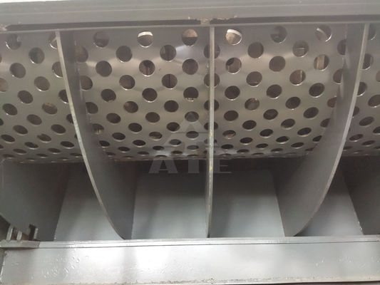 Machine de concassage de déchets d'entretien de terrain pour le recyclage du plastique d'aluminium fin