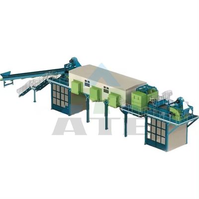Machine de traitement des déchets pour le tri des déchets solides dans l'industrie des aliments et des boissons