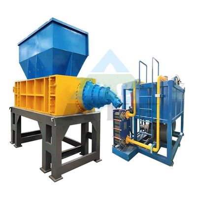 Déchiqueteuse industrielle de métaux pour les déchets de cuivre et de plaques d'aluminium