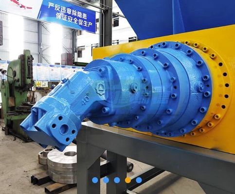 Déchiqueteuse industrielle de métaux pour les déchets de cuivre et de plaques d'aluminium