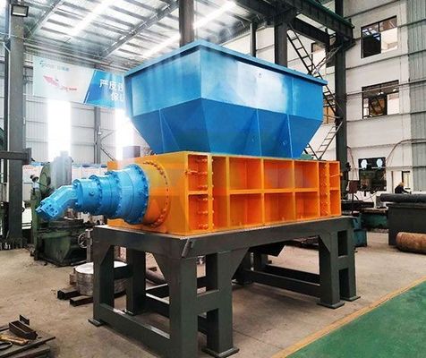 Déchiqueteuse industrielle de métaux pour les déchets de cuivre et de plaques d'aluminium