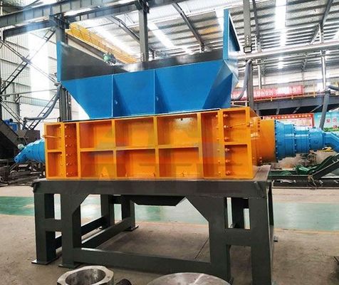 Déchiqueteuse industrielle de métaux pour les déchets de cuivre et de plaques d'aluminium