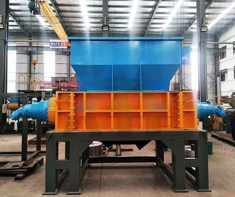 Déchiqueteuse industrielle de métaux pour les déchets de cuivre et de plaques d'aluminium