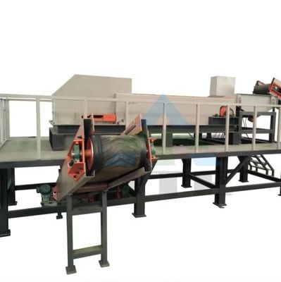 Machine de récupération des déchets d'aluminium Séparateur magnétique pour les métaux plastiques et non ferreux