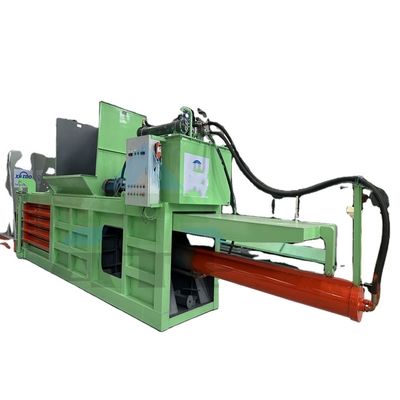 Machine à emballer automatique à action hydraulique pour la fourniture de déchets de carton, de plastique et de métaux