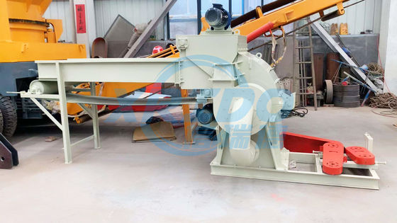 Fabricants de matériaux de construction Machine à déchiqueter à double arbre pour le concassage et le broyage du bois