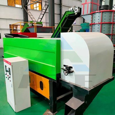 Machine de tri des déchets de recyclage avec séparation automatique de courant magnétique et de courant de tourbillon