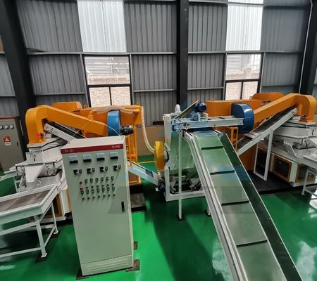 Machine de séparation de fil de cuivre en ferraille pour granulateur de câble de cuivre de taille d'alimentation personnalisée
