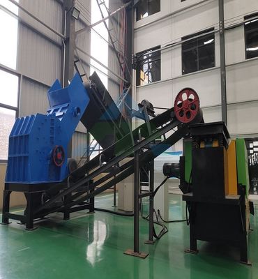 Broyeur de métaux à marteaux entièrement automatique pour le traitement et le recyclage des déchets d'aluminium